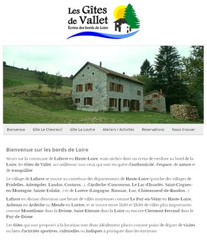 Ms2i - Réalisation Site Web www.gites-de-vallet.com