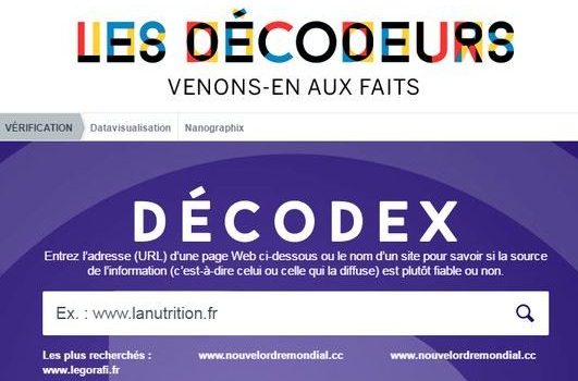 Décodex : Un premier pas vers la vérification de masse de l’information